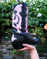 Pink Barbie Gradient boots, size 9